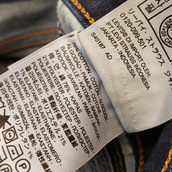 Levi's Mid Rise Skinny (12M) - Picture 10 of 11